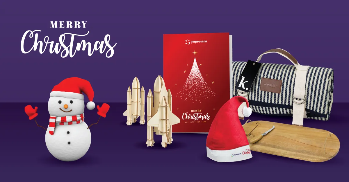 Curated client Christmas gift pack