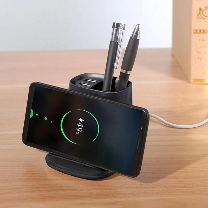 Wireless Charging Desk Organiser